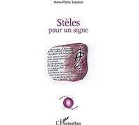 Stèles pour un signe - Anne-Marie Jeanjean - L'harmattan - broché - Poésie