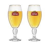 STELLA ARTOIS Lot de 2 verres à calice Édition spéciale Wimbledon 330 ml