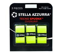 Stella Azzurra Tecno Éponge Overgrip Mixte, Jaune Banana, Taille Unique