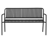 Stella banc de jardin noir.