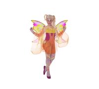 Ciao 11185 Déguisement de Fée Stella, Winx Club 7-9 anni Stella (Arancione, Giallo)