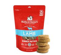 Stella & Chewy's Galettes de Nourriture Crue lyophilisée - Recette d'agneau Dandy - Nourriture Riche en protéines sans céréales pour Chiots et Chiens - Parfait pour Les mangeurs Difficiles - 414 g