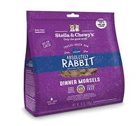Stella & Chewy's Nourriture pour chat crue lyophilisée Absolutely Rabbit Dinner Morsels sans céréales, sac de 510,3 g