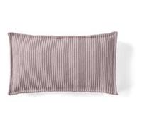 Stella - coussin - en velours côtelé - 32x57 cm - Rose