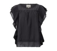 Stella Forest, Femme, Blouses et Chemises, Noir, Taille: 42 FR Chemisier Brodé Jayna