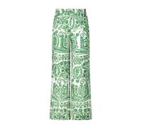 Stella Forest - Pantalon Large Floral - Femme - Pantalons - Vert - Taille: 36 FR