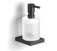 Stella Kobe distributeur de savon 250 ml noir-verre 10.423-B