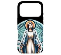 Stella Maris Notre-Dame étoile de la mer Marie Latine catholique Coque pour iPhone 17 Pro