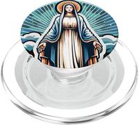 Stella Maris Notre-Dame étoile de la mer Marie Latine catholique PopSockets PopGrip pour MagSafe