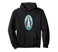 Stella Maris Notre-Dame étoile de la mer Marie Latine Sweat à Capuche