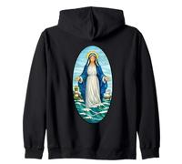 Stella Maris Notre-Dame étoile de la mer Marie Latine Sweat à Capuche
