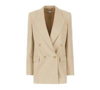 Stella McCartney - Blazer Croisé - Femme - Vestes - Beige - Taille: 38 FR
