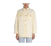 Stella McCartney - Denim Shirt Jacket - Femme - Vestes - Jaune - Taille: 40 FR