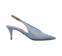Stella McCartney - Falabella Slingback 65 - Femme - Chaussures - Bleu - Taille: 38 1/2 EU