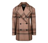 Stella McCartney - Manteau croisé - Femme - Manteaux - Brun - Taille: 38 FR