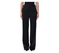 Stella McCartney - Pantalon Slim Smoking - Femme - Pantalons - Noir - Taille: 38 FR