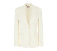 Stella McCartney - Pocket Blazer Jacket - Femme - Vestes - Beige - Taille: 44 FR
