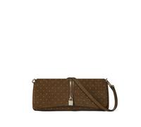 Stella McCartney - Ryder Suede Pochette Shoulder Bag - Femme - Sacs - Brun - Taille: ONE Size