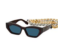 Stella McCartney SC 40047 I-Y 5452V, Lunettes de soleil, Papillon, Femme, Havana