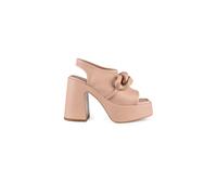 Stella McCartney - Skyla Wedge Sandales - Femme - Chaussures - Rose - Taille: 40 EU