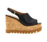 Stella McCartney - Sneak-Elyse Slingback Sandales - Femme - Chaussures - Noir - Taille: 39 EU