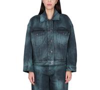 Stella McCartney - Veste en Jean Tie Dye - Femme - Vestes - Bleu - Taille: 38 FR