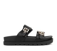 Stella New York - Sandales Plates - Femme - Chaussures - Noir - Taille: 38 EU