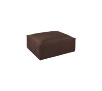 Stella - pouf en velours côtelé - style contemporain - Marron