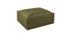 Stella - pouf en velours côtelé - style contemporain - Vert Vert G