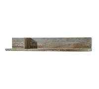 Stella Trading Bonanza Étagère Murale Vintage, Aspect Bois dérivé - Étagère Murale rétro Expressive et Polyvalente - 130 x 20 x 22 cm (l x H x P)