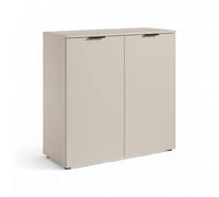 Stella Trading LINZ Commode en Cachemire - Buffet Moderne avec Beaucoup d'espace de Rangement - 90 x 90 x 40 cm (l x H x P)