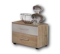 Stella Trading Martina Commode de Nuit l/H/P : env. 46/40/41 cm.