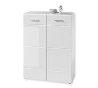 Stella Trading Orlando Armoire à Chaussures en Bois Blanc
