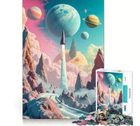 Stellar Ascent, Puzzle de 1000 pièces pour Adultes, pour Un Jeu de logique raffiné et Un Moment de détente Bords Nets, Un Cadeau Charmant 38x52cm