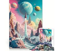Stellar Ascent, Puzzle de 1000 pièces pour Adultes, pour Un Jeu de logique raffiné et Un Moment de détente Bords Nets, Un Cadeau Charmant 38x52cm