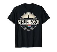 Stellenbosch City Travel Aventure en Afrique du Sud T-Shirt Graphique avec Valeur