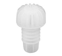 STELPLAST Pack de 100 capsules plastiques scintillantes rayées Flacons