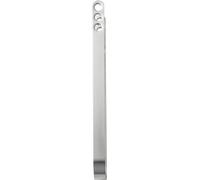Stelton AJ Eiszange mit Lochung, Designer Eiszange, Edelstahl, AJ Cylinder Line, 015-1
