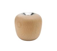Stelton Chandelier en Acier Inoxydable, hêtre/sans Bougie, Hauteur 8 cm, diamètre 8,5 cm, ne Passe Pas au Lave-Vaisselle