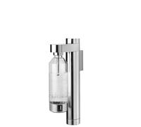 Stelton Brus Carbonateur mural élégant - Machine à eau pétillante et soda avec bouteille réutilisable - Compatible cylindres CO₂ 425g/60L