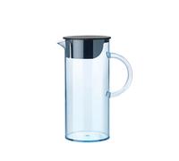 Stelton EM Kanne mit Deckel 1,5 L. - blau, Designer Karaffe, 1,5L. Ø 10,5cm Höhe 23,3cm, 1310