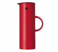 Stelton EM77 Cafetière Isotherme 1 l Rouge 10,5cm Hauteur 30 cm Plastique, Verre