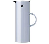 Stelton EM77 pichet isotherme Erik Magnussen, 1L, design iconique, double paroi verre pour boissons chaudes/froides, avec bouchons à bascule et à vis