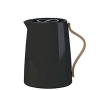 Stelton Emma Cruche à thé sous vide Noir, Cruche, Cruche Iso, Acier inoxydable, Acier, 1 L'