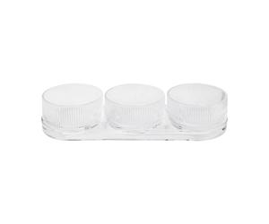 Stelton Ensemble pour tapas Pilastro Lot de 4 Clear