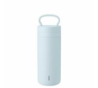 Stelton Gobelet isotherme Tabi, acier inoxydable, plastique, silicone, Soft I...