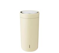 Stelton gobelet isotherme To Go Click, acier inoxydable, plastique, Mellow Yellow, 400 ml