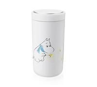 Stelton gobelet To Go Click Moomin Frost, acier inoxydable, plastique, bleu, 200 ml