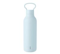 Stelton Isolierflasche Tabi, Edelstahl, Kunststoff, Silikon, Soft Ice Blue, 550 ml, 372-1