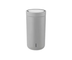 Stelton Mug isotherme To Go Click 0.2 l Mat light grey